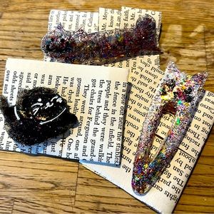 Fun resin cat 🐈‍⬛ clips!